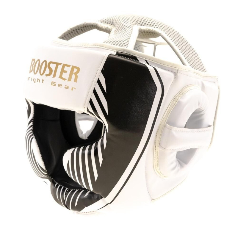 Casque de Boxe Booster Fight Gear | Noir/Blanc | Bangkok Series