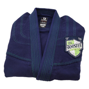 Kimono JJB BOOSTER FIGHT GEAR | Shield Blue | BFG BJJ Suit | IBJJF
