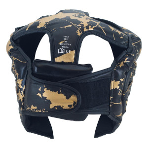 Casque de Boxe Booster Fight Gear | Marble Gold | Youth Headguard