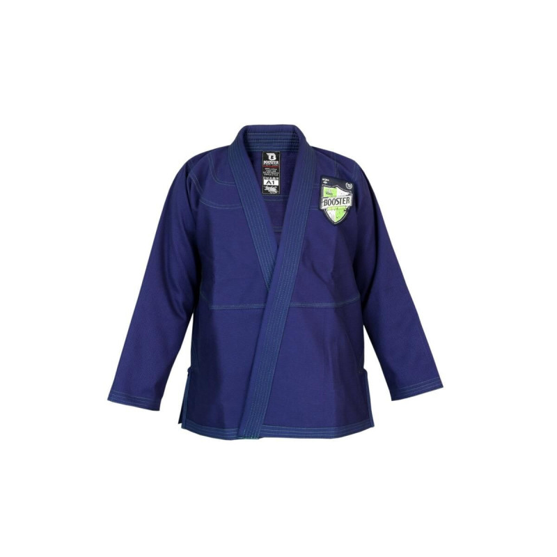 Kimono JJB BOOSTER FIGHT GEAR | Shield Blue | BFG BJJ Suit | IBJJF