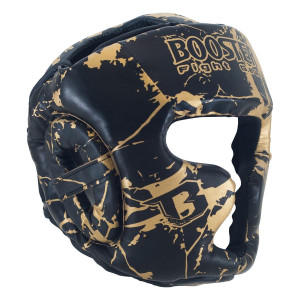 Casque de Boxe Booster Fight Gear | Marble Gold | Youth Headguard