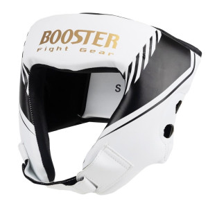 Casque de Boxe Booster Fight Gear | Blanc/Noir | Bangkok Series Open Face