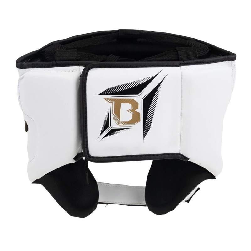Casque de Boxe Booster Fight Gear | Blanc/Noir | Bangkok Series Open Face