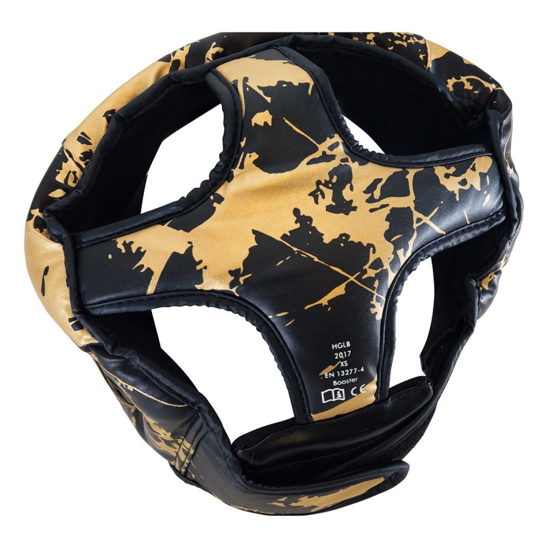 Casque de Boxe Booster Fight Gear | Marble Gold | Youth Headguard