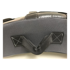 Bouclier de Frappe Booster Fight Gear Round | Noir | BFG Kicking Shield