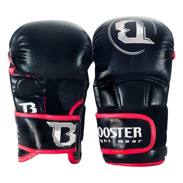 Gants MMA Booster Fight Gear | Noir/Rouge | BFG