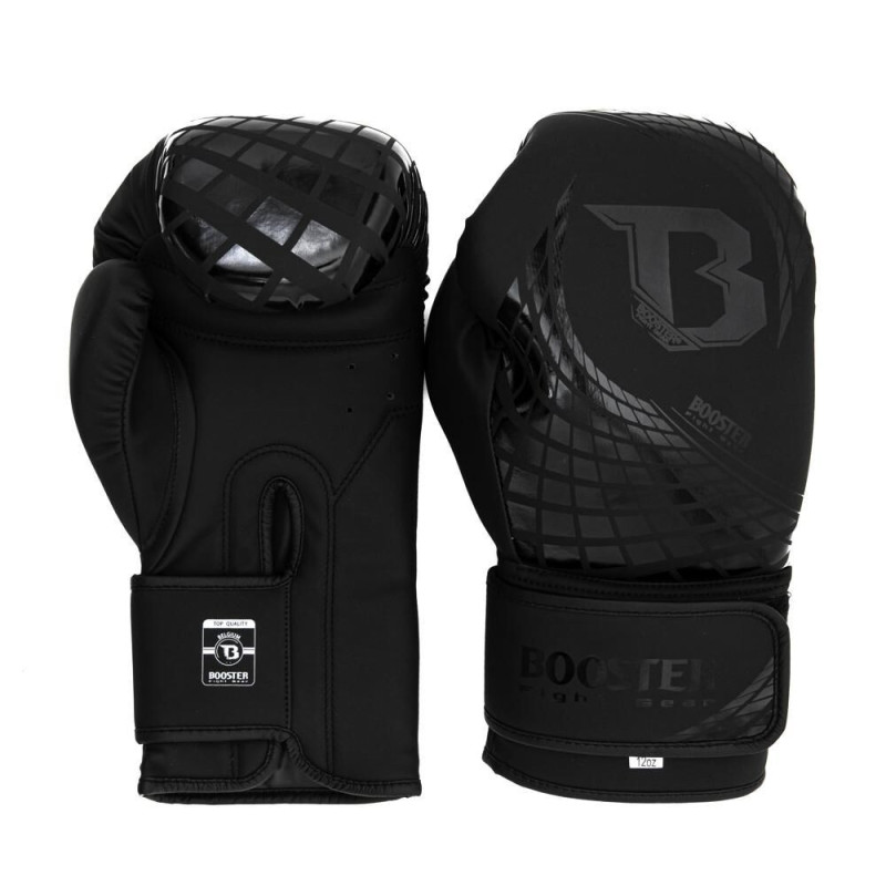 Gants de Boxe BOOSTER FIGHT GEAR | Noir | BFG Cube