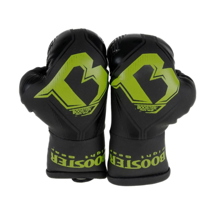 Mini Gants de Boxe BOOSTER FIGHT GEAR | Noir/Vert | Bangkok Series
