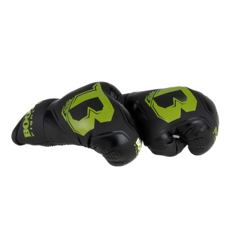 Mini Gants de Boxe BOOSTER FIGHT GEAR | Noir/Vert | Bangkok Series