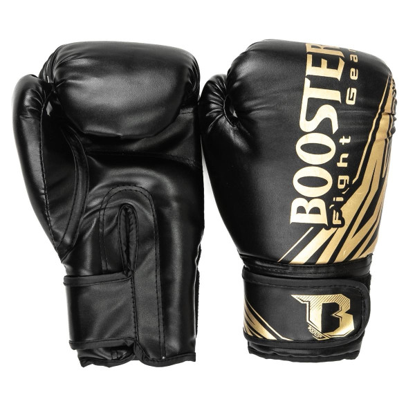 Gants de Boxe BOOSTER FIGHT GEAR | Noir | BT Champion | Jeunesse