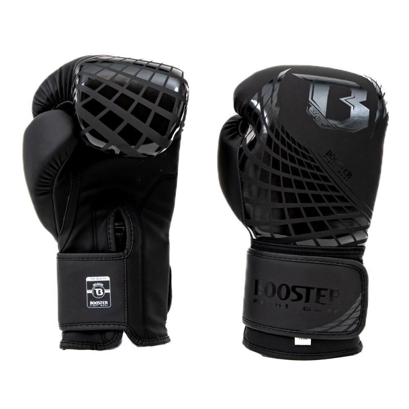 Gants de Boxe BOOSTER FIGHT GEAR | Noir | BFG Cube