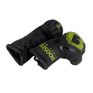 Mini Gants de Boxe BOOSTER FIGHT GEAR | Noir/Vert | Bangkok Series