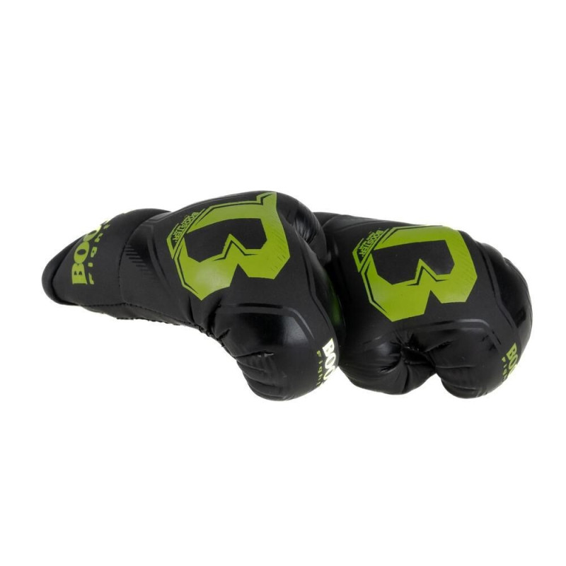 Mini Gants de Boxe BOOSTER FIGHT GEAR | Noir/Vert | Bangkok Series