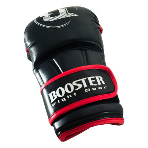 Gants MMA Booster Fight Gear | Noir/Rouge | BFG
