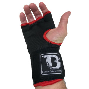 Gants de Protection Intérieurs BOOSTER FIGHT GEAR | Noir/Rouge | BFG PADDED