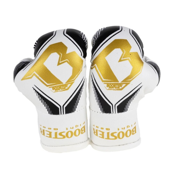 Mini Gants de Boxe BOOSTER FIGHT GEAR | Blanc/Or | Bangkok Series