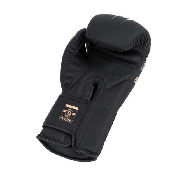 Gants de Boxe Booster Fight Gear | Noir/Or | Bangkok Series