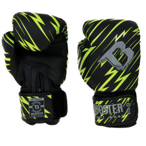 Gants de Boxe BOOSTER FIGHT GEAR | Noir/Jaune | Combat Series