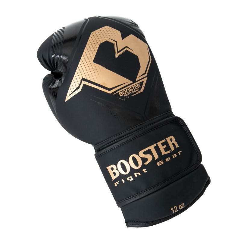 Gants de Boxe Booster Fight Gear | Noir/Or | Bangkok Series