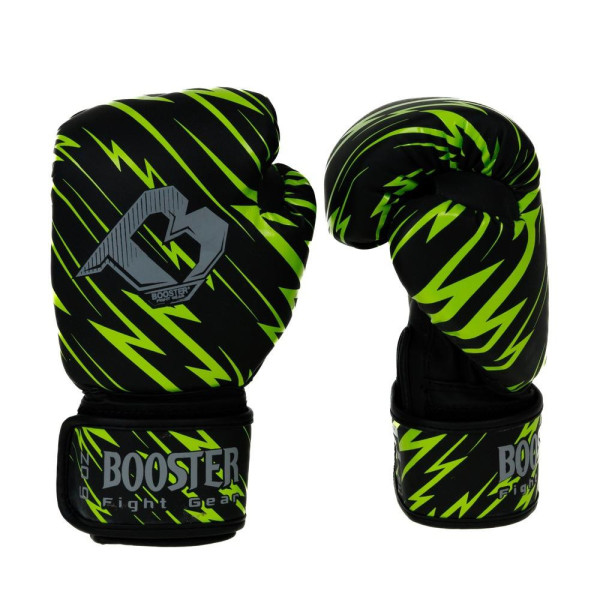 Gants de Boxe BOOSTER FIGHT GEAR | Noir/Jaune | Combat Series