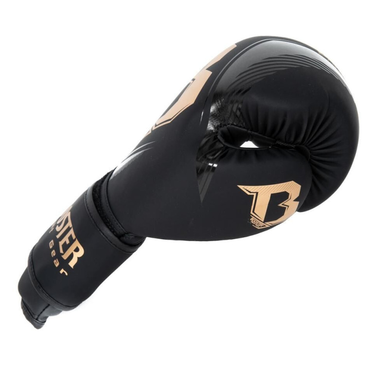 Gants de Boxe Booster Fight Gear | Noir/Or | Bangkok Series