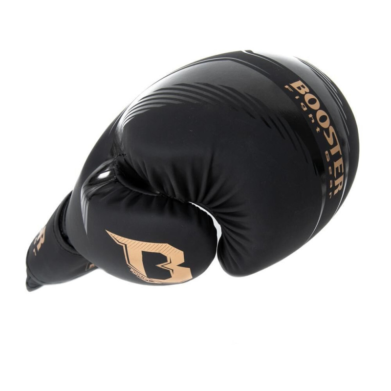 Gants de Boxe Booster Fight Gear | Noir/Or | Bangkok Series