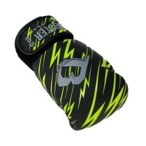Gants de Boxe BOOSTER FIGHT GEAR | Noir/Jaune | Combat Series