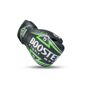 Gants de Boxe Booster Fight Gear | Noir et Vert | Warrior
