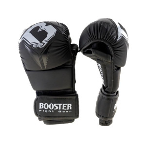 Gants de MMA Booster Fight Gear | Noir/Blanc | Bangkok Series
