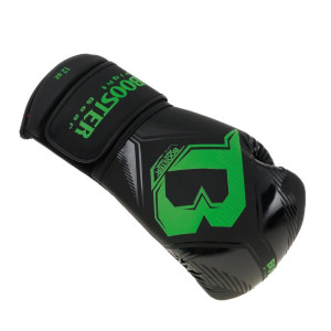 Gants de Boxe BOOSTER FIGHT GEAR | Noir/Vert | Bangkok Series
