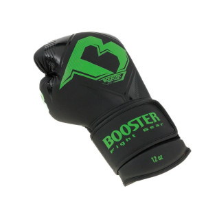 Gants de Boxe BOOSTER FIGHT GEAR | Noir/Vert | Bangkok Series