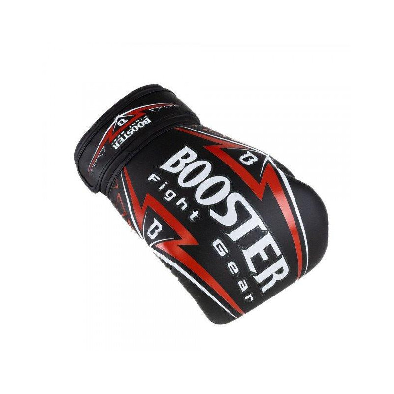 Gants de Boxe BOOSTER FIGHT GEAR | Noir/Rouge | Warrior Series
