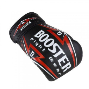 Gants de Boxe BOOSTER FIGHT GEAR | Noir/Rouge | Warrior Series