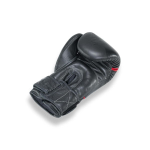 Gants de Boxe Booster Fight Gear | Noir/Rouge | Pro Range V10