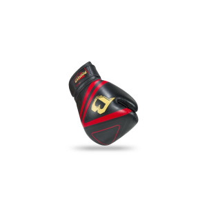 Gants de Boxe Booster Fight Gear | Noir/Rouge | Pro Range V10