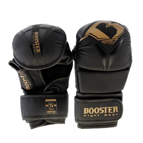 Gants de MMA Booster Fight Gear | Noir/Or | Bangkok Series