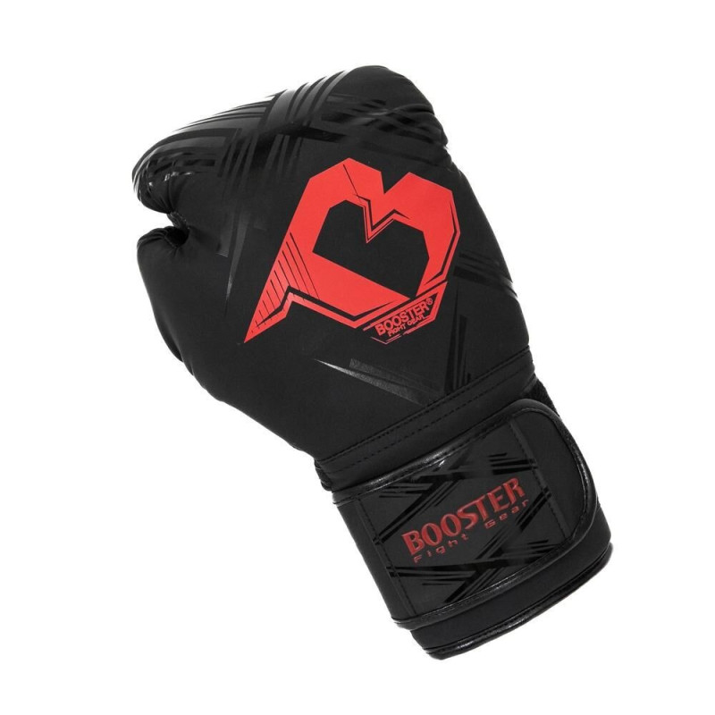 Gants de Boxe BOOSTER FIGHT GEAR | Black/Red | Alpha Series