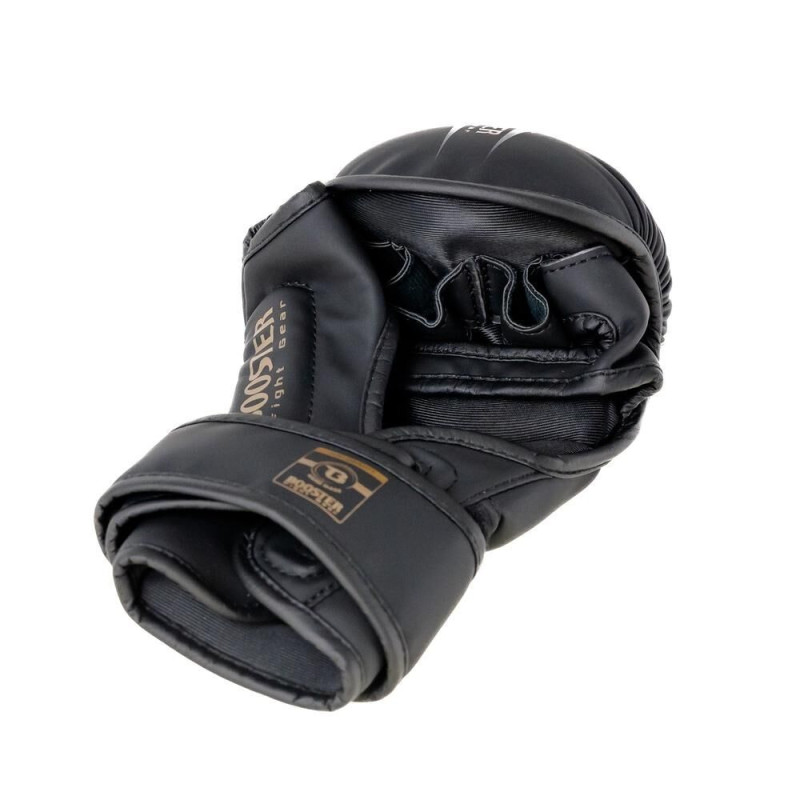 Gants de MMA Booster Fight Gear | Noir/Or | Bangkok Series