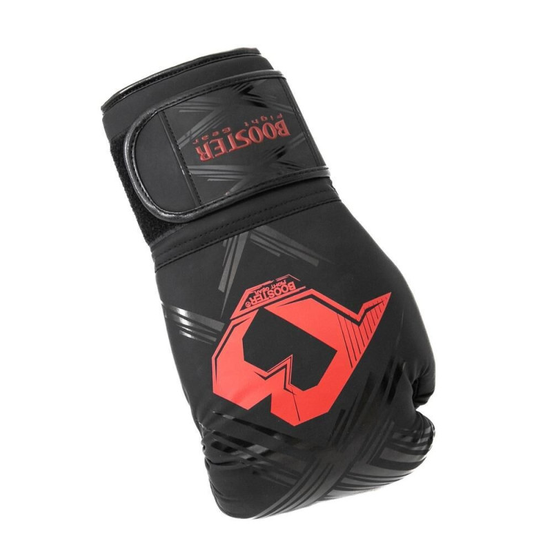 Gants de Boxe BOOSTER FIGHT GEAR | Black/Red | Alpha Series