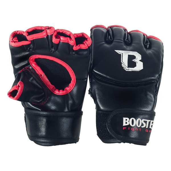 Gants de Grappling Booster Fight Gear | Noir et Rouge | BFF 9