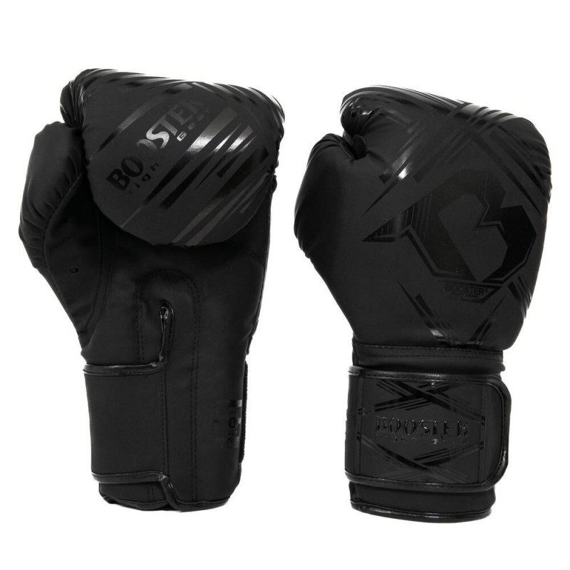 Gants de Boxe BOOSTER FIGHT GEAR | Noir | Alpha Series