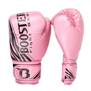 Gants de Boxe BOOSTER FIGHT GEAR | Rose | BT Champion | Jeune