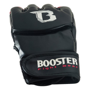 Gants de Grappling Booster Fight Gear | Noir et Rouge | BFF 9