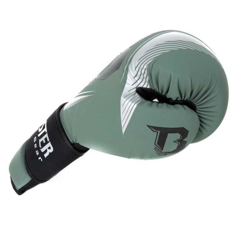 Gants de Boxe BOOSTER FIGHT GEAR | Vert/Blanc | Bangkok Series