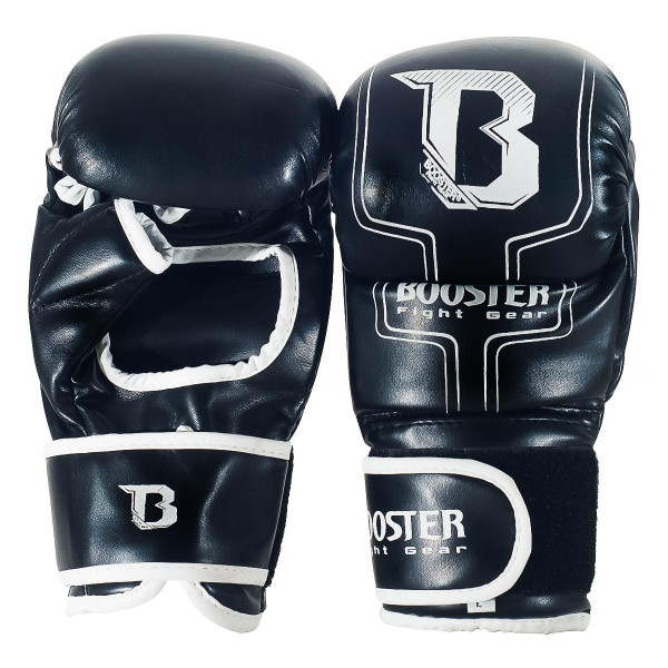 Gants de MMA BOOSTER FIGHT GEAR | Dark Blue and White | BFG