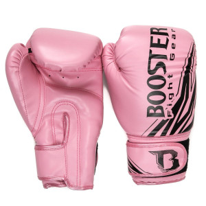 Gants de Boxe BOOSTER FIGHT GEAR | Rose | BT Champion | Jeune
