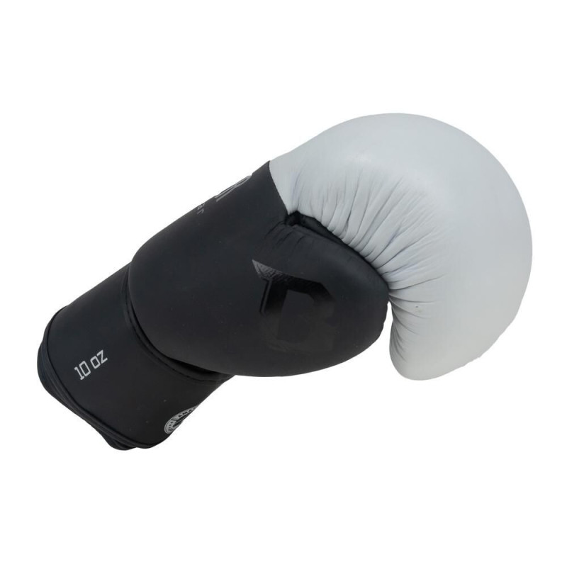 Gants de Boxe Booster Fight Gear | Noir/Blanc | Thunder Series