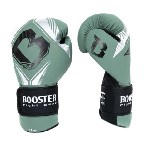 Gants de Boxe BOOSTER FIGHT GEAR | Vert/Blanc | Bangkok Series