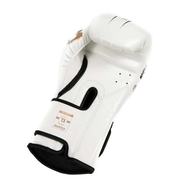Gants de Boxe BOOSTER FIGHT GEAR | Noir/Blanc | Bangkok Series