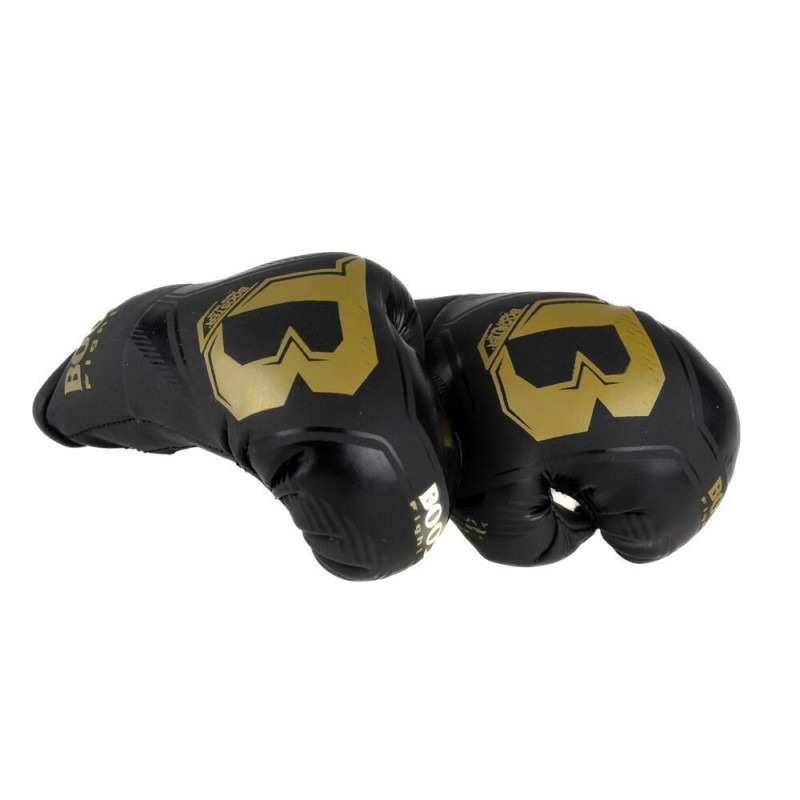Mini Gants de Boxe Booster Fight Gear | Noir/Or | Bangkok Series